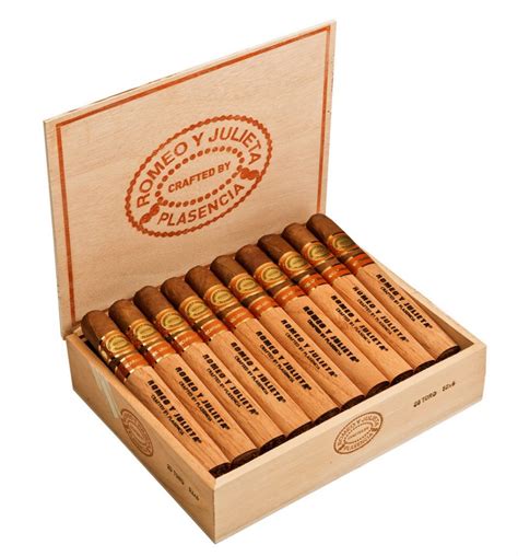 romeo y julieta crafted by plasencia cigars  1 800 572 4427 |
